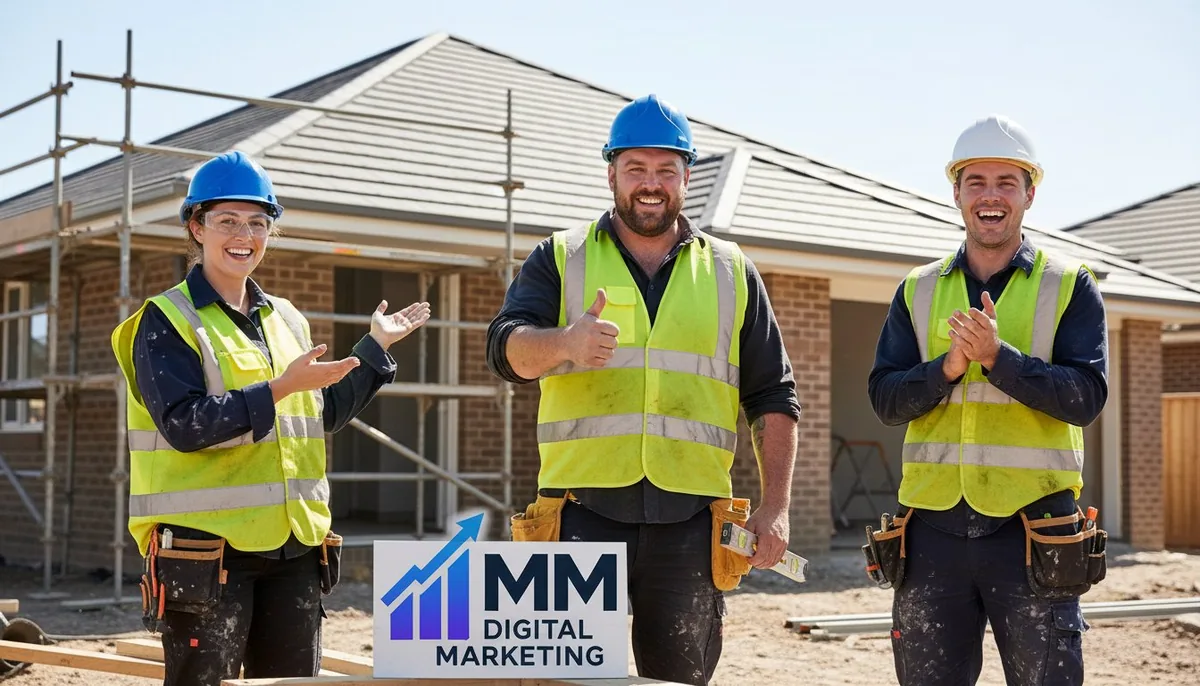 Australian tradies on site